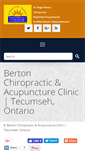 Mobile Screenshot of bertonchiropractic.com